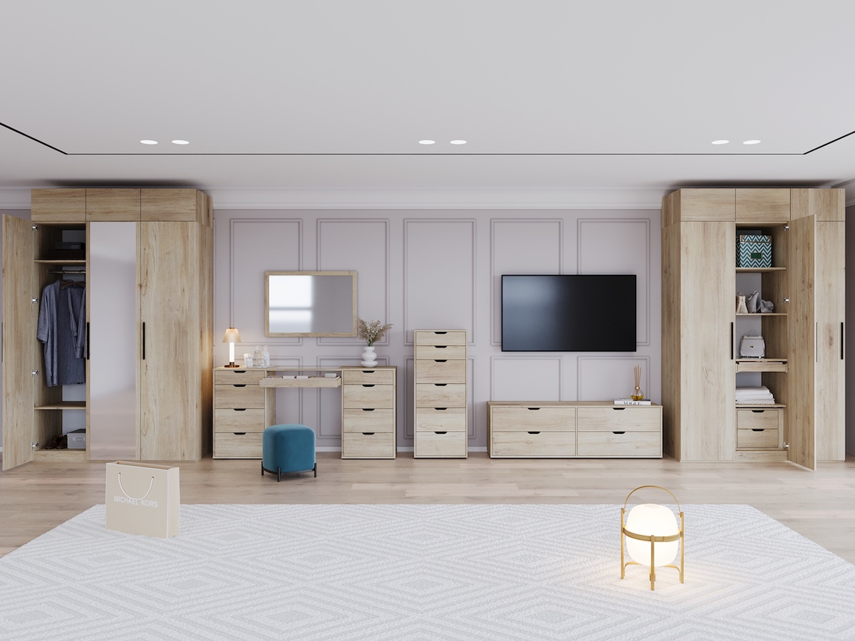 Стол письменный Даллас ,Дуб Кастелло  